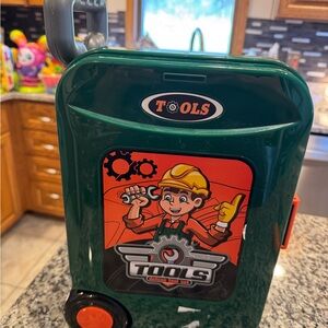 Kids Toy tools 29 pieces Carry Case - Green